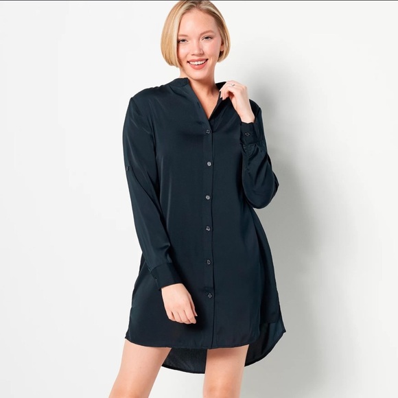 Summersalt | The Short Effortless Shirt Dress Coverup Small - Picture 1 of 5
